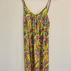 Wildfox sun dress in banana print